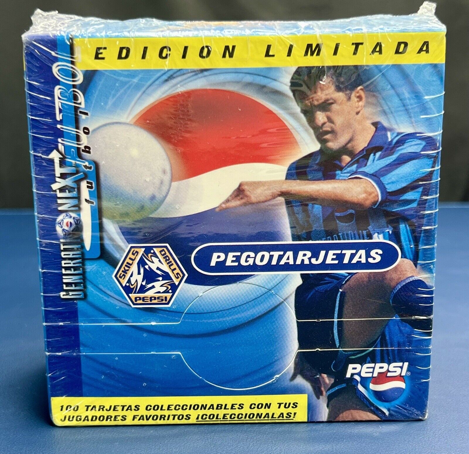 1998 Pepsi Generation Next  MINT Sealed Box Pepsi Cards Mexican Stars From 90’s