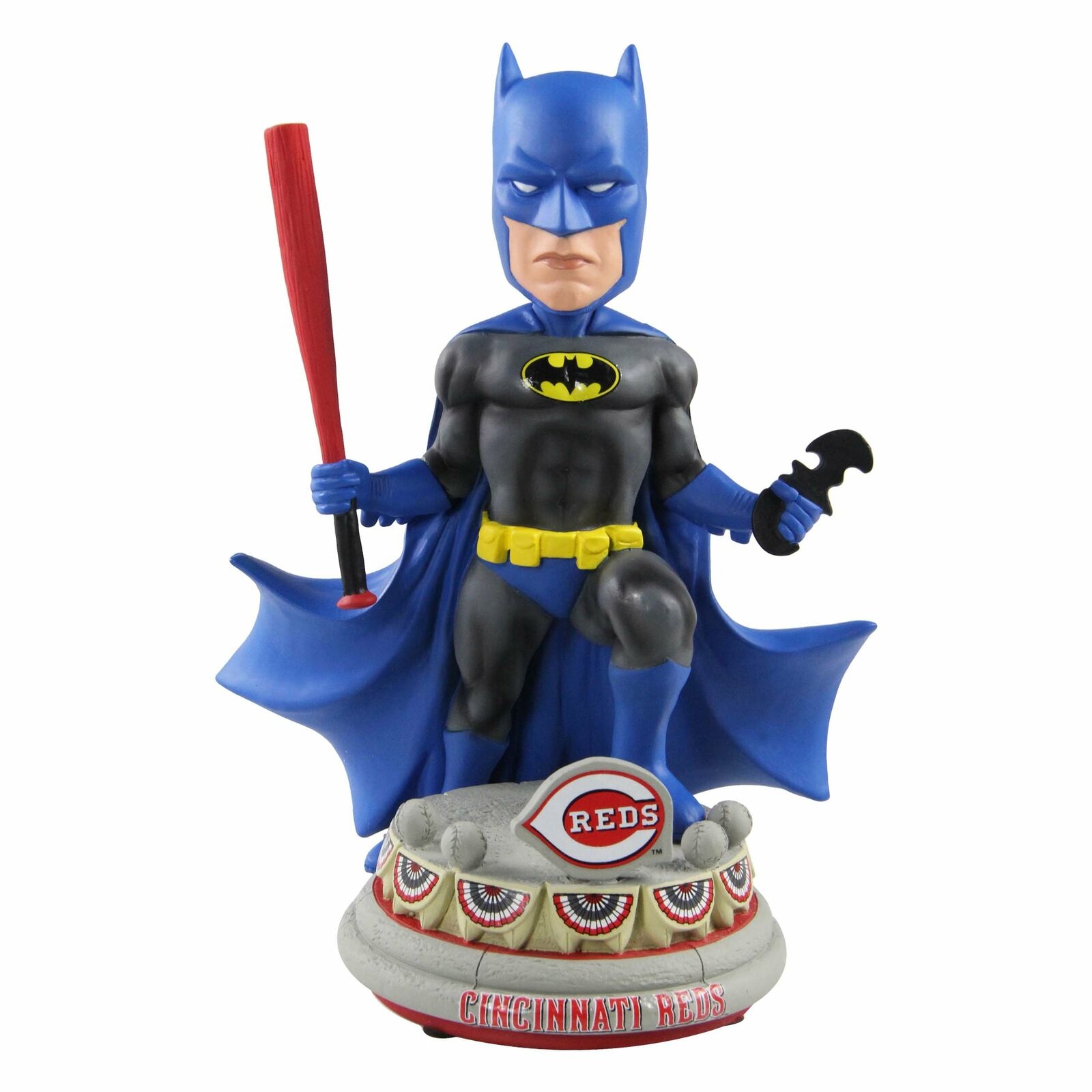 Batman Cincinnati Reds DC x MLB Special Edition Bobblehead MLB