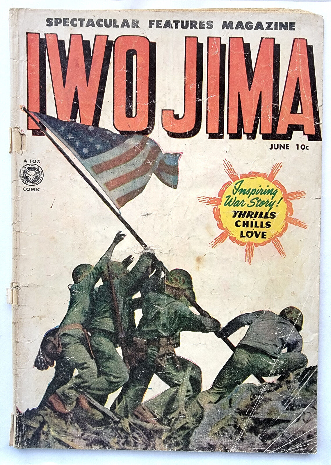 Spectacular Feature Magazine (Iwo Jima) #12 1950