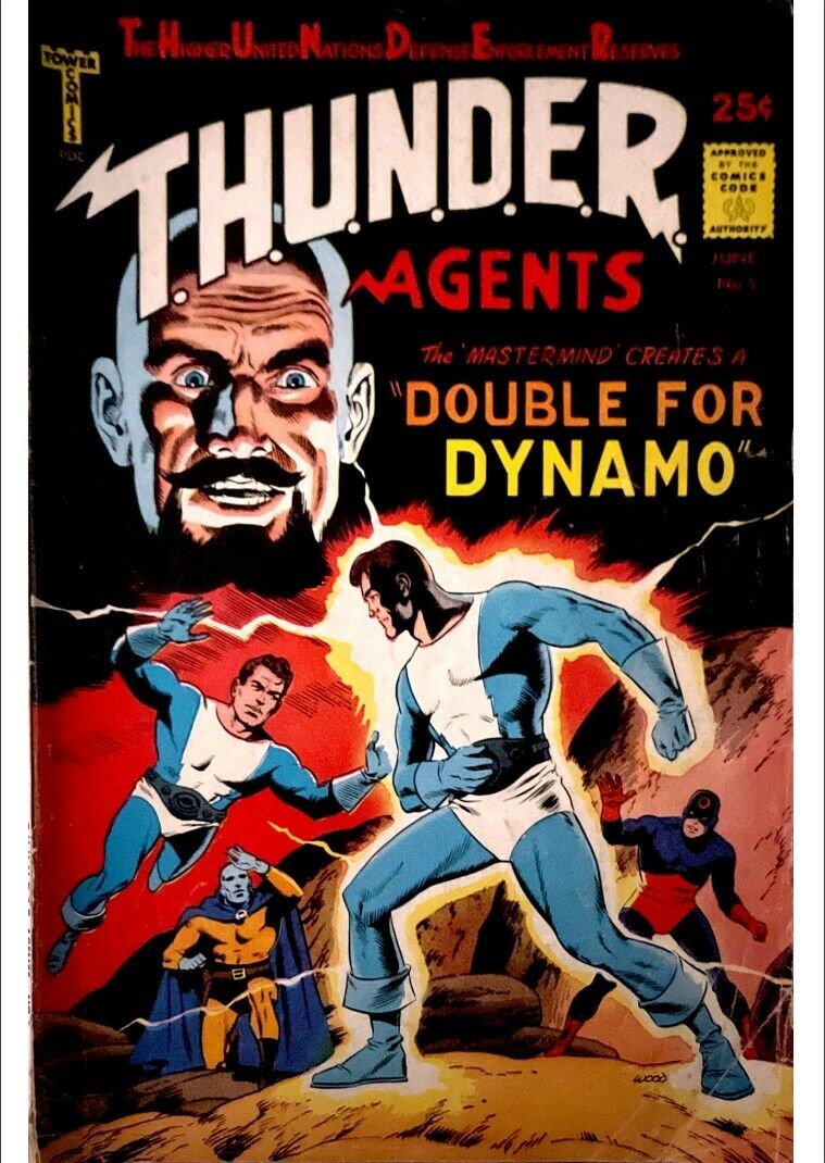  T.H.U.N.D.E.R. Agents #5 (Tower June 1966)