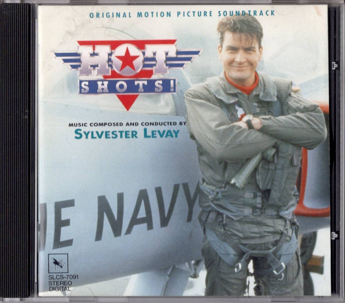 Soundtrack Cd Sylvester Levi Hot Shot 1991 Domestic Edition Slc Charlie Sheen Le