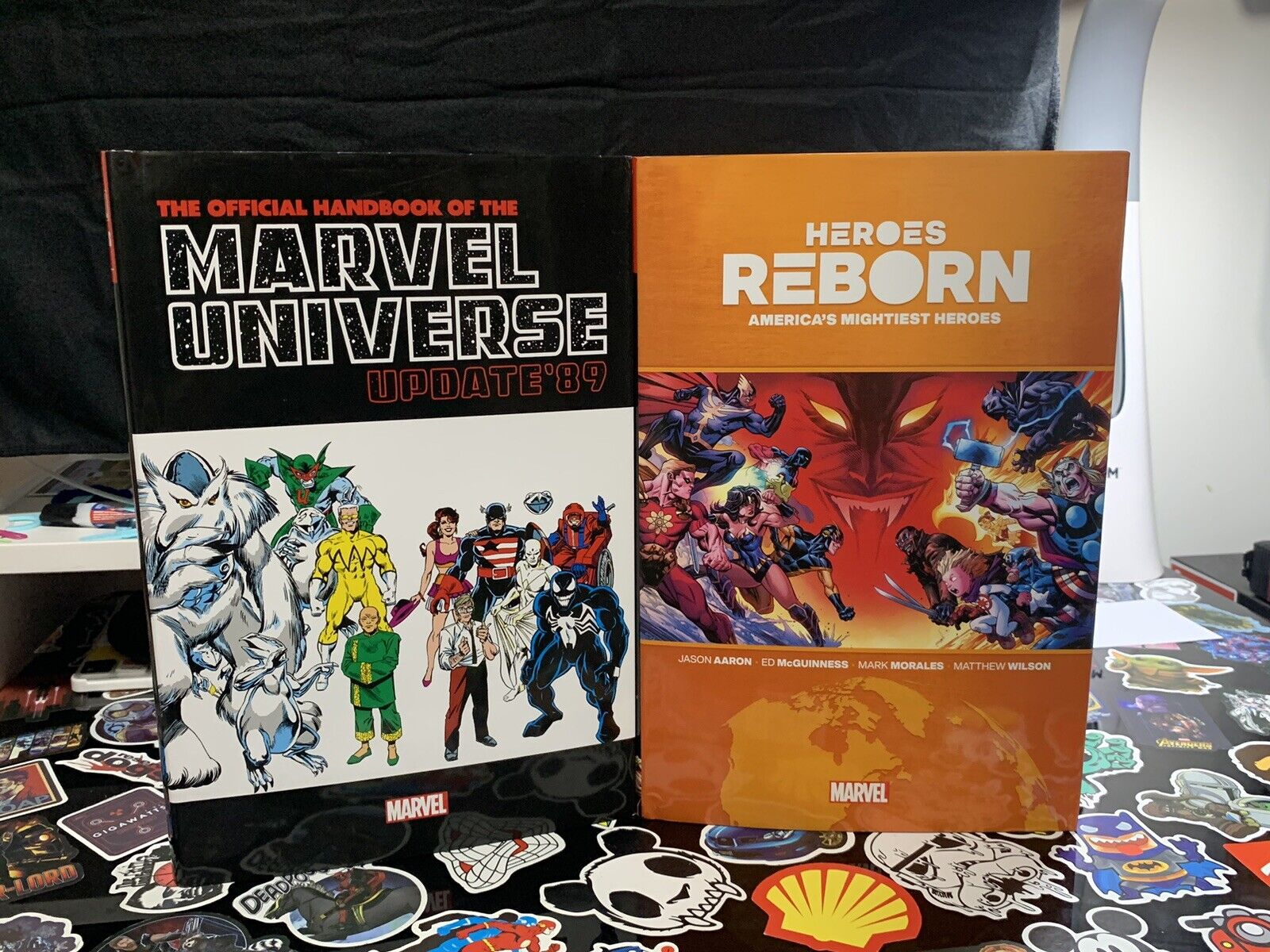Official Handbook Marvel Universe:Update \'89 Omnibus And Heroes Reborn Omnibus