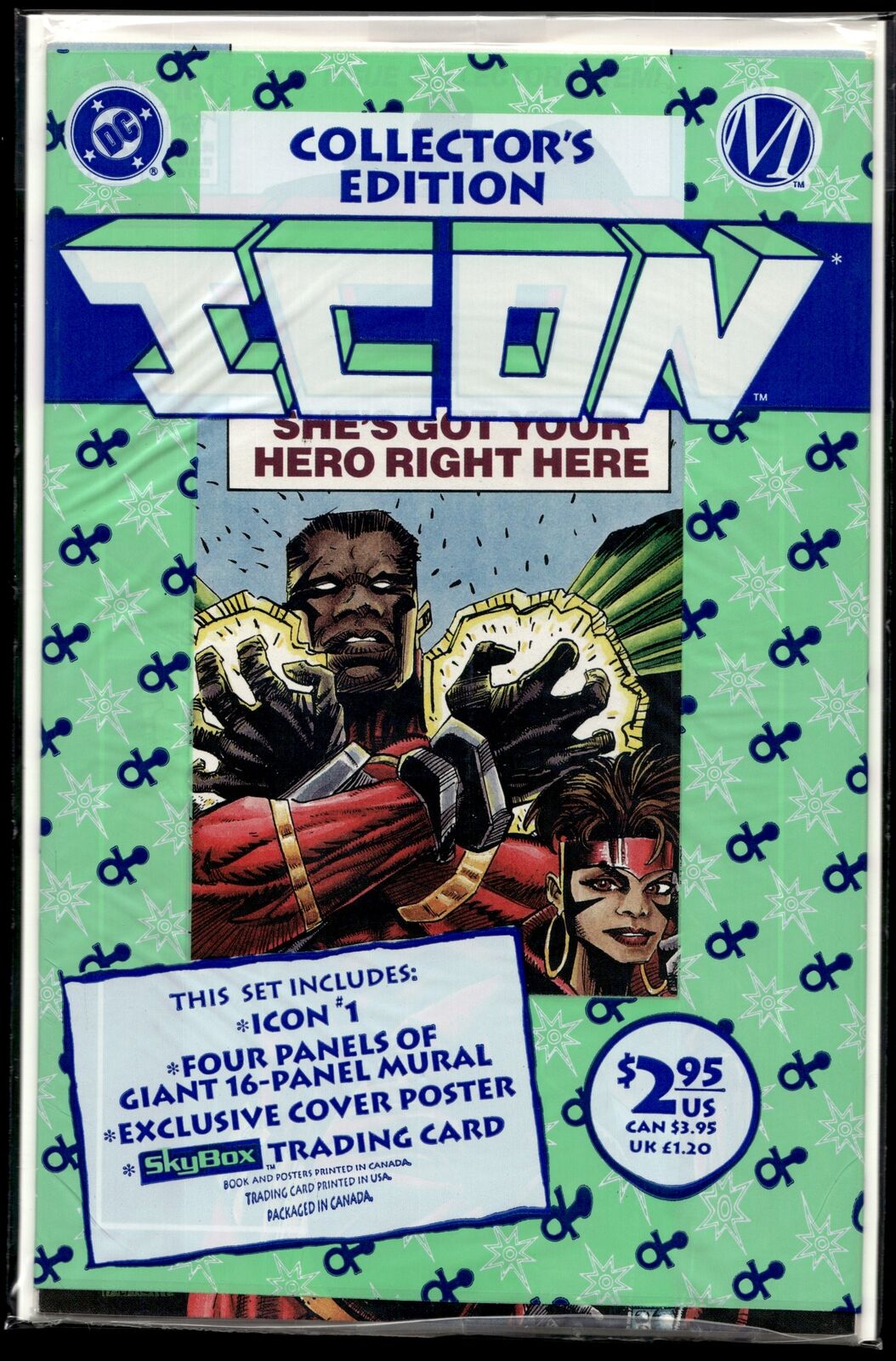 1993 Icon #1 1st Rocket DC Comic