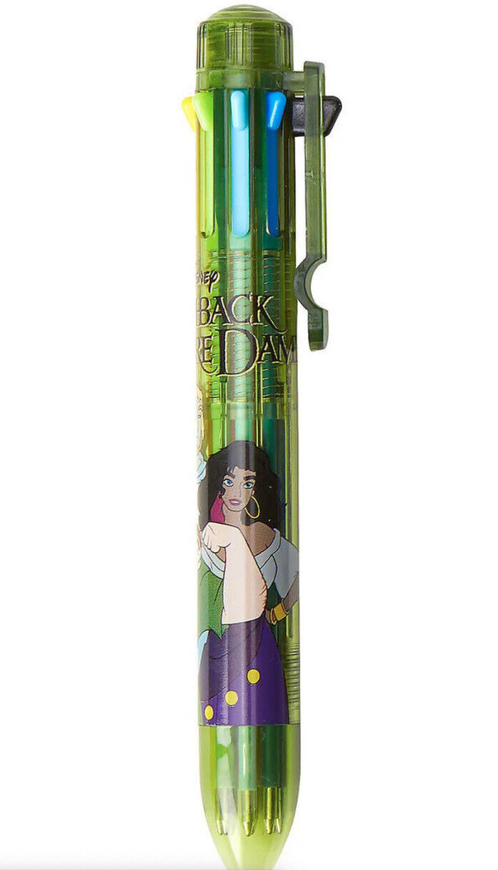 Oh My Disney Disney Store Hunchback of Notre Dame 8 Color Ballpoint Pen NEW