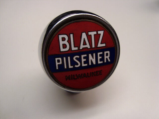 Circa 1950s Blatz Pilsener Bullet Tap Knob, Milwaukee, Wisconsin