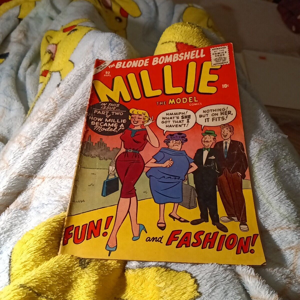 Millie the Model #92 marvel atlas timely comics 1959 Dan de Carlo good girl art