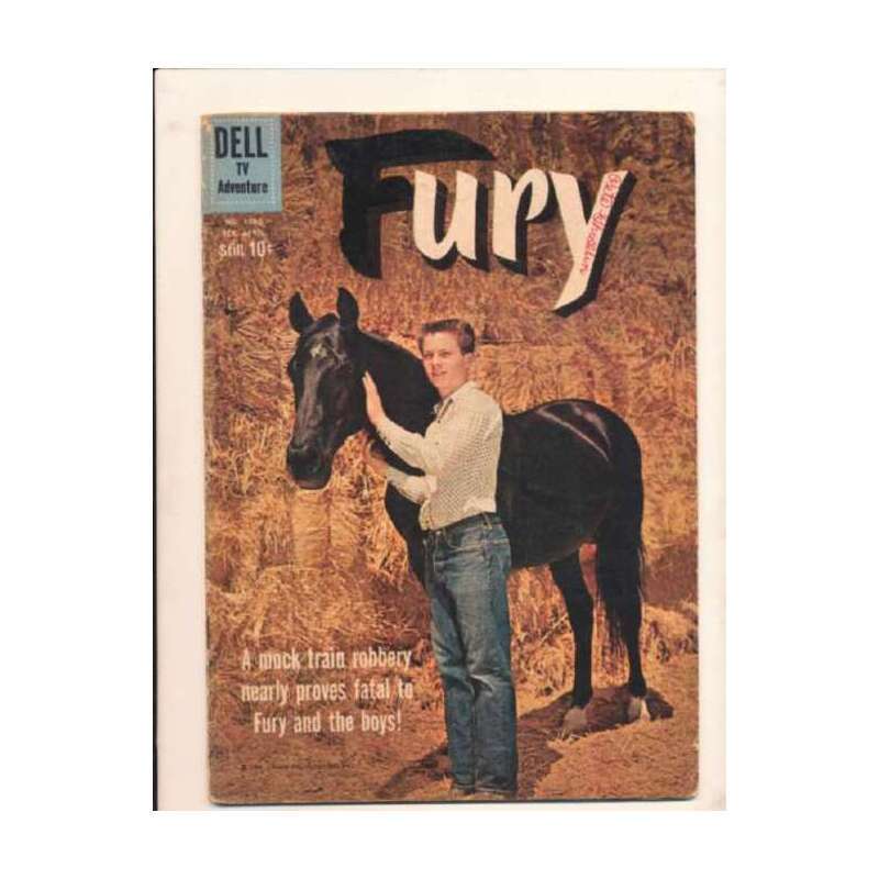 Fury (1957 series) #5 in Near Mint condition. Dell comics [q.