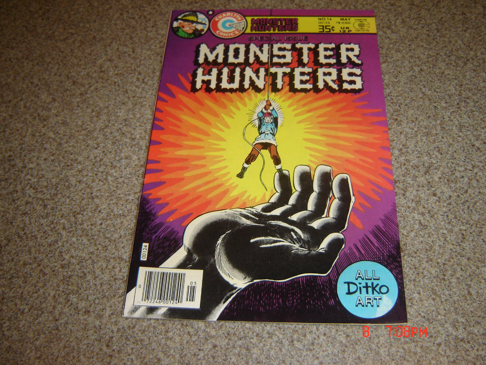 MONSTER HUNTERS #14 SPECIAL ALL DITKO ART