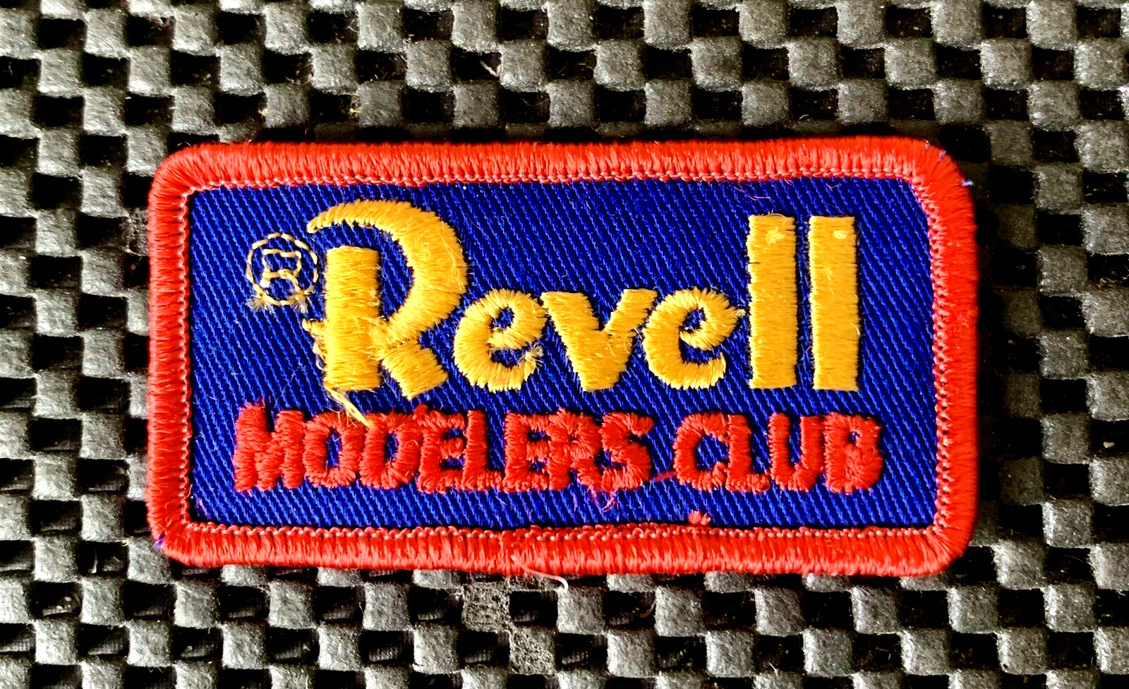 REVELL MODELERS CLUB EMBROIDERED SEW ON PATCH SCALE MODELS 3\