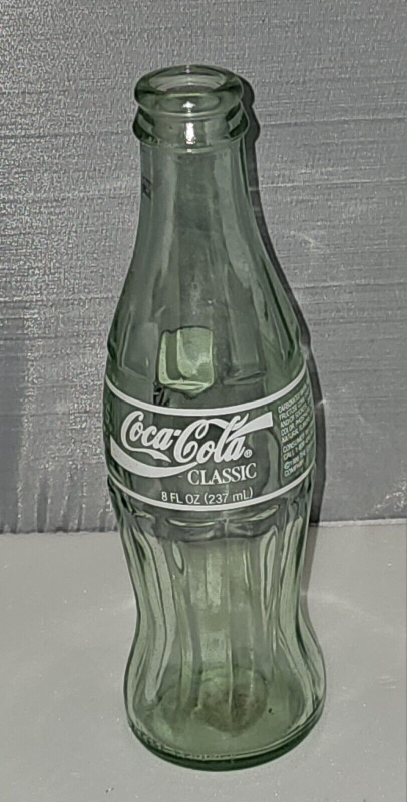 Coca Cola 8oz Glass Bottle New Orleans Saints 1991 NFC Western Division Champion