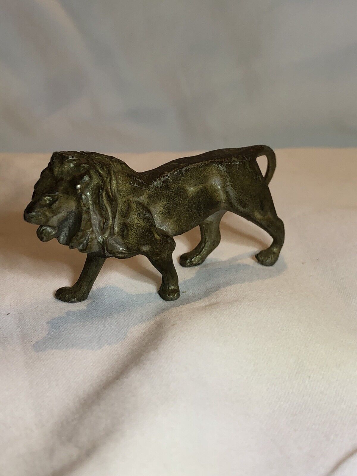 Pewter Lion Small Collectible 2” 