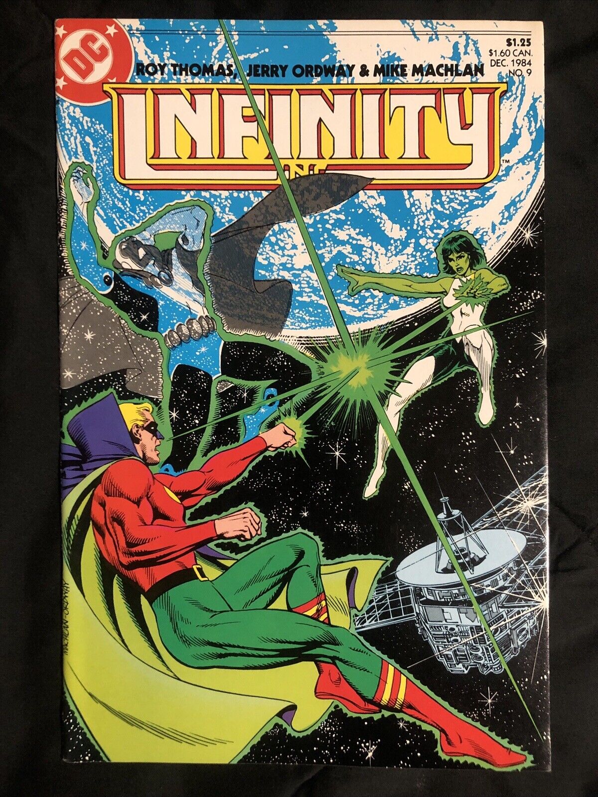 INFINITY INC #9 DC COMICS 1984 BAGGED AND BOARDED