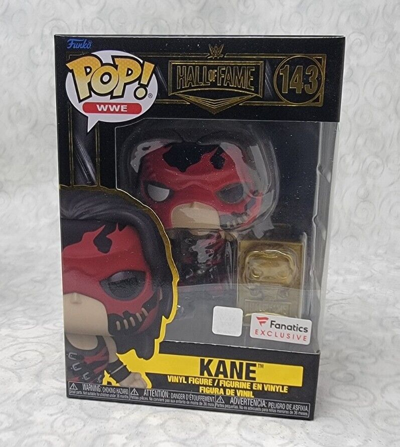 WWE Kane Hall of Fame Funko Fanatics Exclusive - Box has Slight Wear