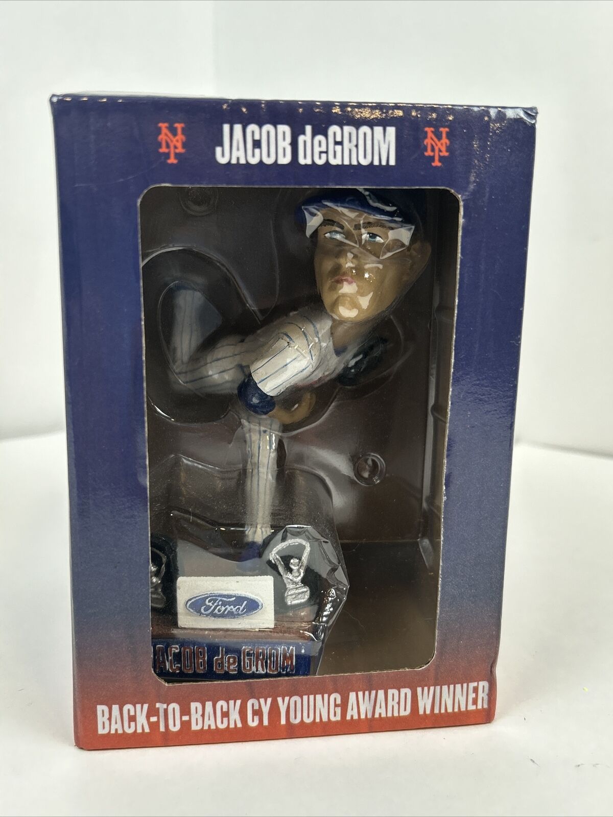 Jacob deGrom Bobblehead New York Mets Back to Back Cy Young Award Winner