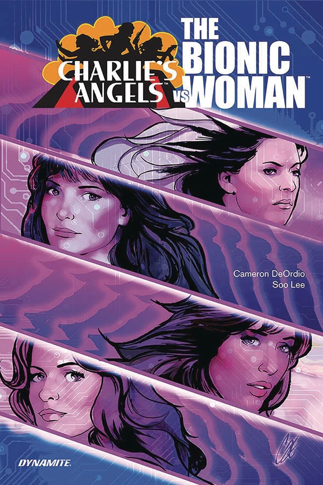 Charlies Angels vs Bionic Woman Tp Dynamite Softcover Book