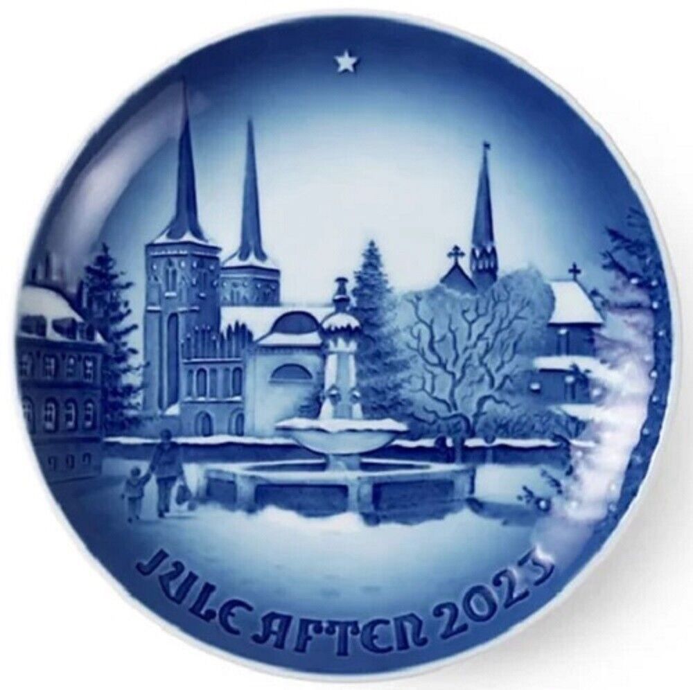 BING & GRONDAHL 2023 Christmas Plate B&G – ROSKILDE CATHEDRAL - Almost SOLD OUT