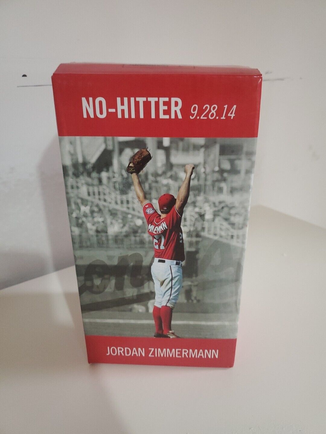 Jordan Zimmermann No-Hitter 2015 Washington Nationals Bobblehead w/ Box
