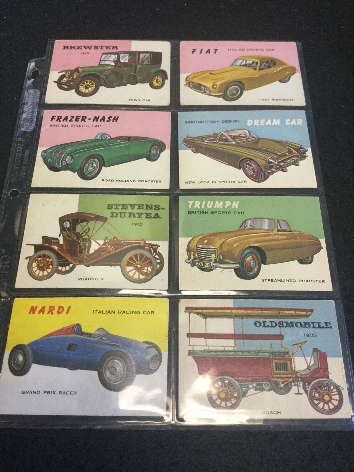 (28) 1961 Topps Sports Cars Card LOT Vintage See Pics for Condition