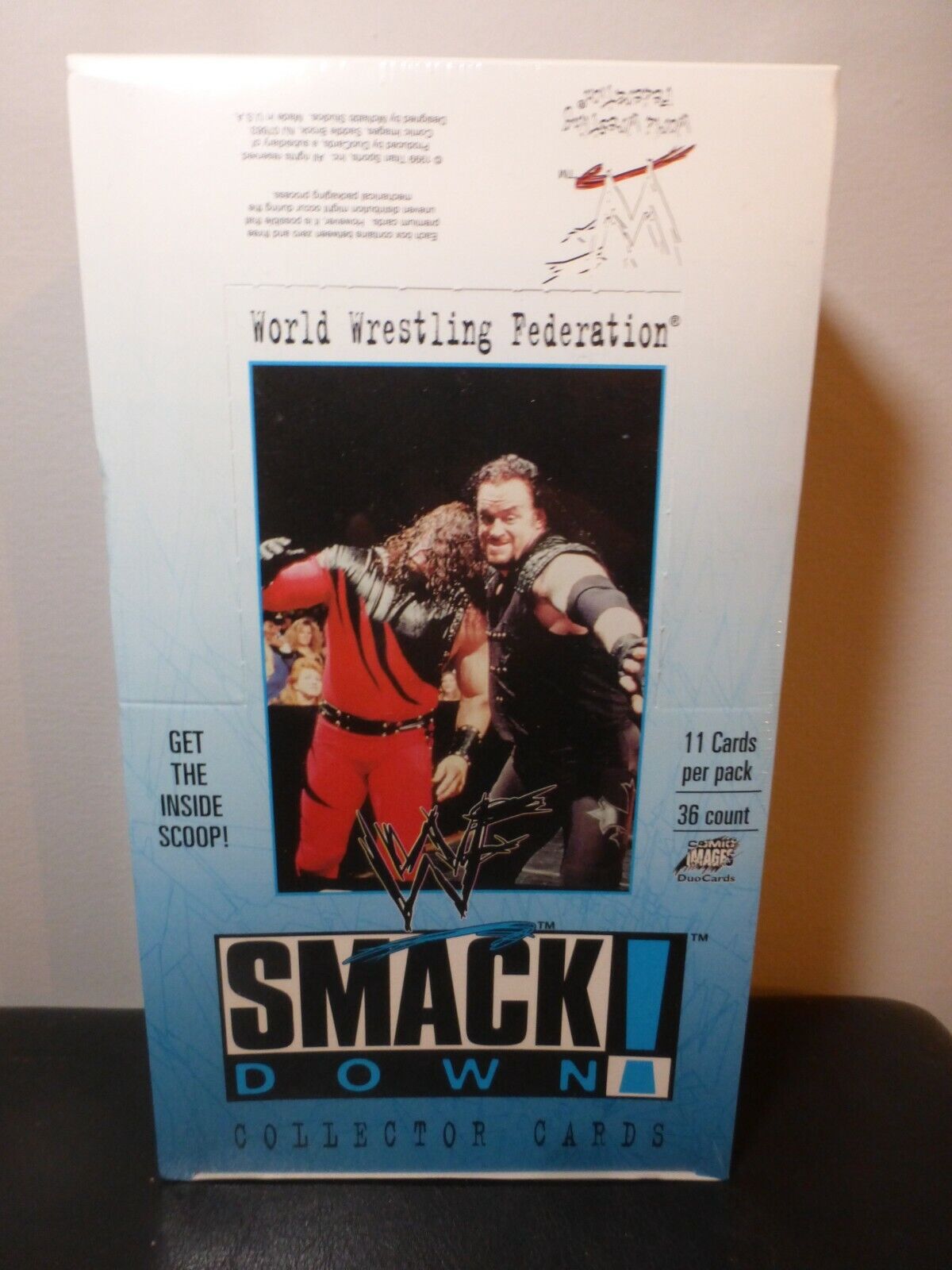 1999 SmackDown WWF Trading Cards Sealed Box, Rock, Austin - Undertaker Variant