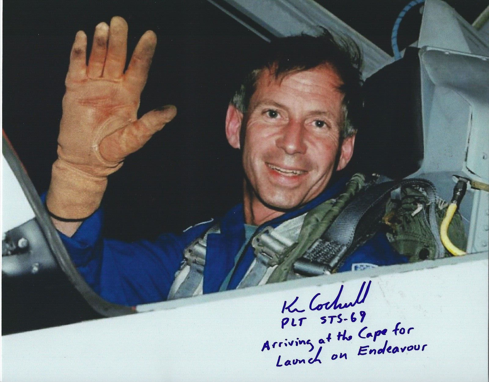 KEN Kenneth COCKRELL Astronaut NASA Engineer Signed 8 x 10 Photo 
