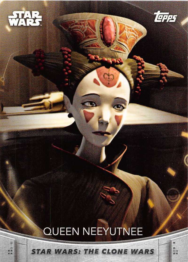 2020 Topps Women of Star Wars #65 Queen Neeyutnee Star Wars Card
