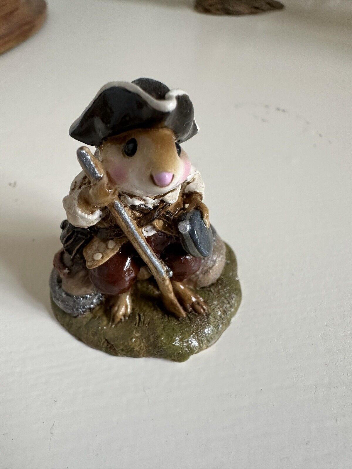 Wee Forest Folk MM-12 Minute Mouse II Colonial Concord MA Fourth Of July Mint
