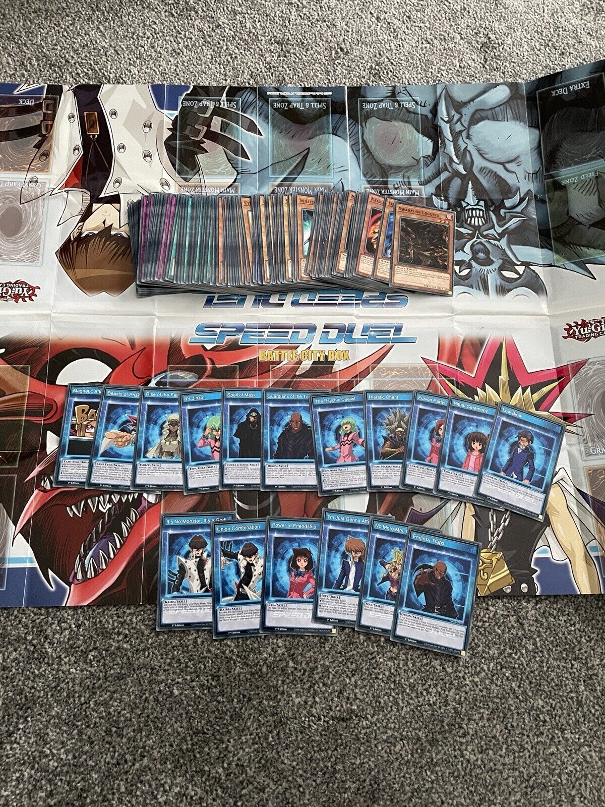 YuGiOh Speed Duel: Battle City Box Joblot Bundle 150+ cards