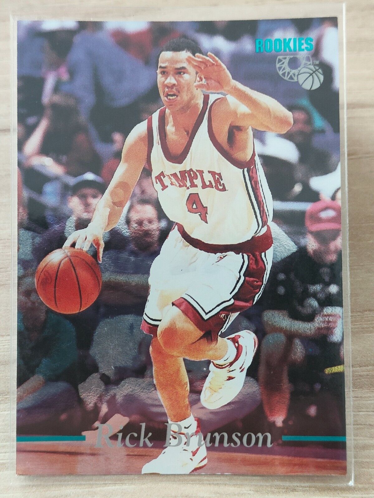 1995 N46 Classic Basketball NBA Rookies RC Foil - Rick Brunson #62