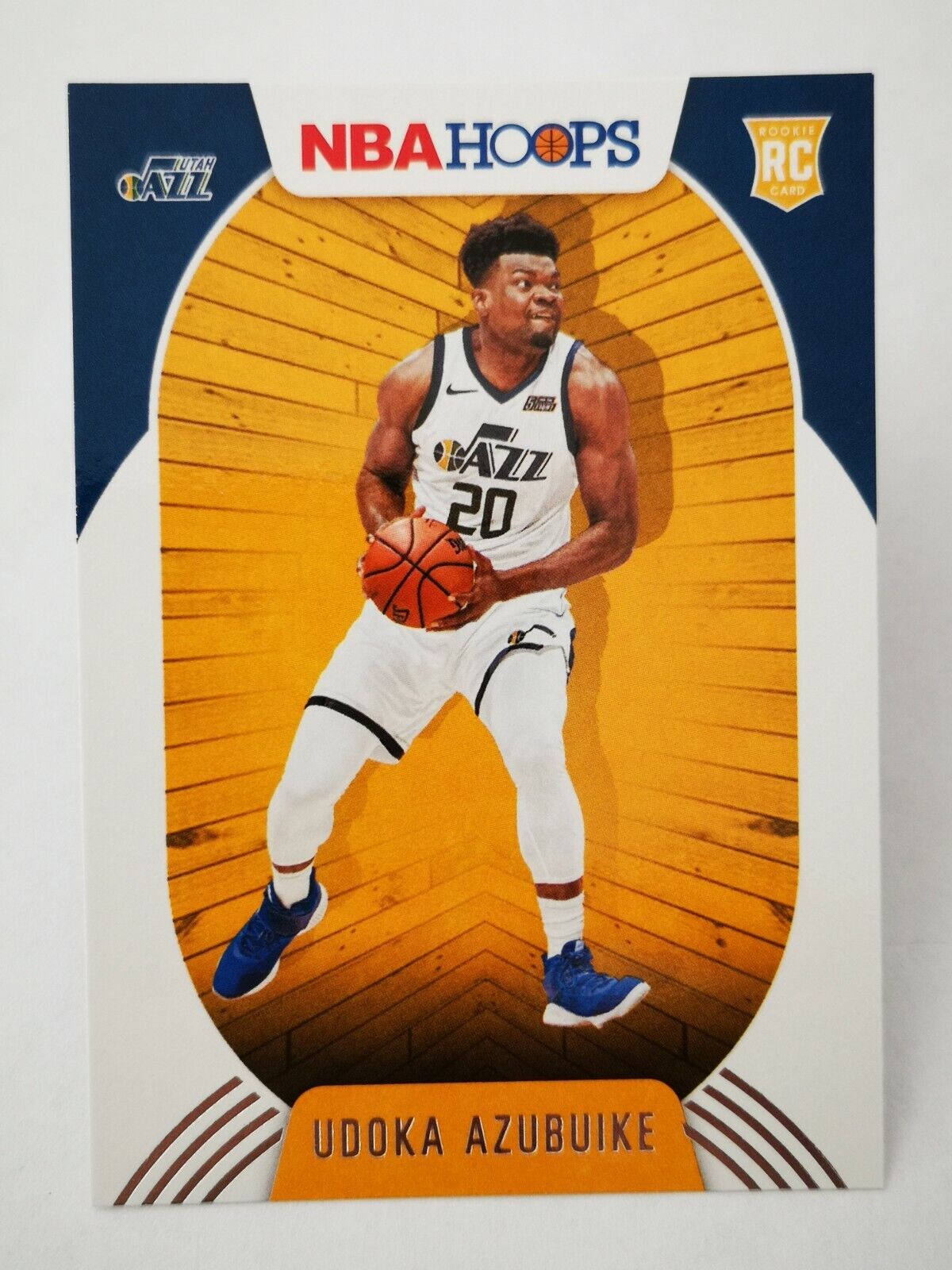 2020-21 Panini Hoops N22 Card NBA Rookie RC #213 Udoka Azubuike Utah Jazz