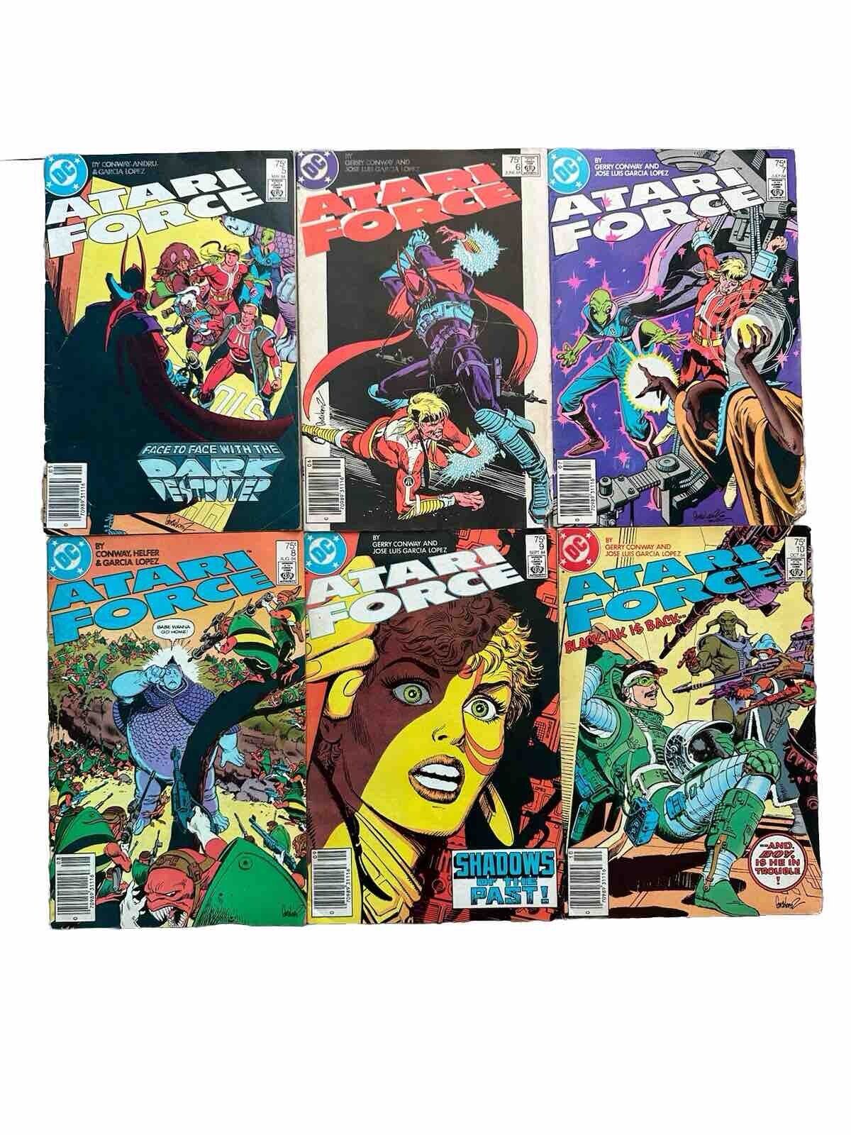 Atari Force #5-10 Special #1 DC Comics 1984 Lot of 6 Conway Garcia-Lopez Thomas