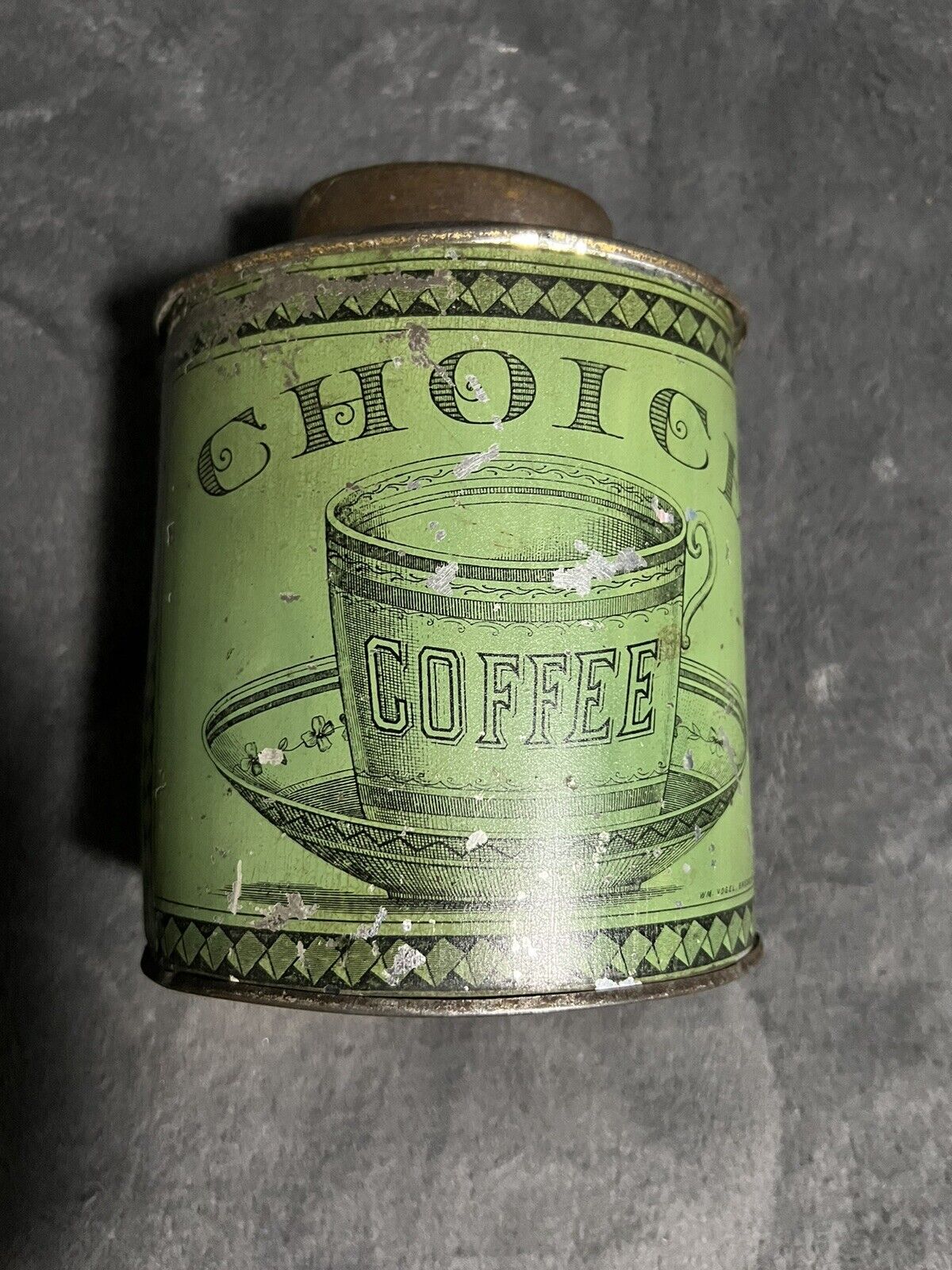 Vintage Choice Coffee Tin - Hard To Find