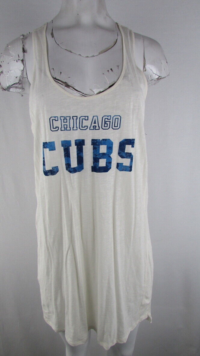 Chicago Cubs MLB Women\'s Touch Graphic Logo Tank Top Dress