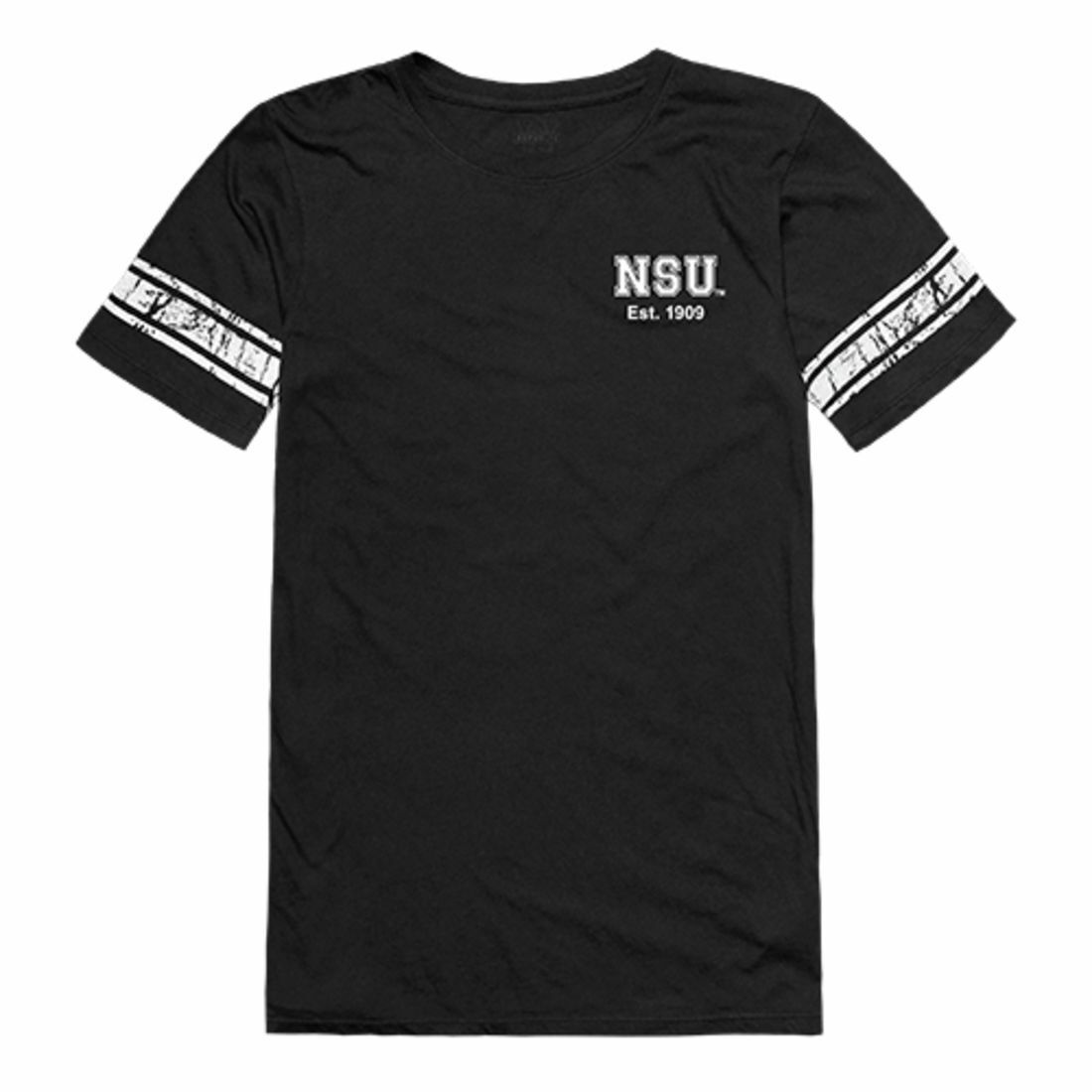 NSU Northeastern State University RiverHawks Womens Practice T-Shirt Black