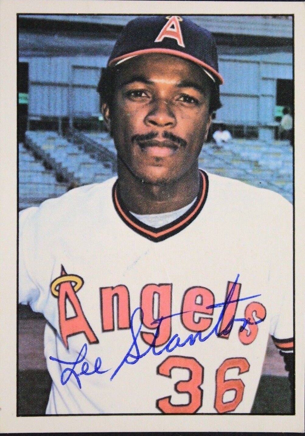 Leroy Stanton Angels 1975 SSPC #204 Autographed Baseball Card 