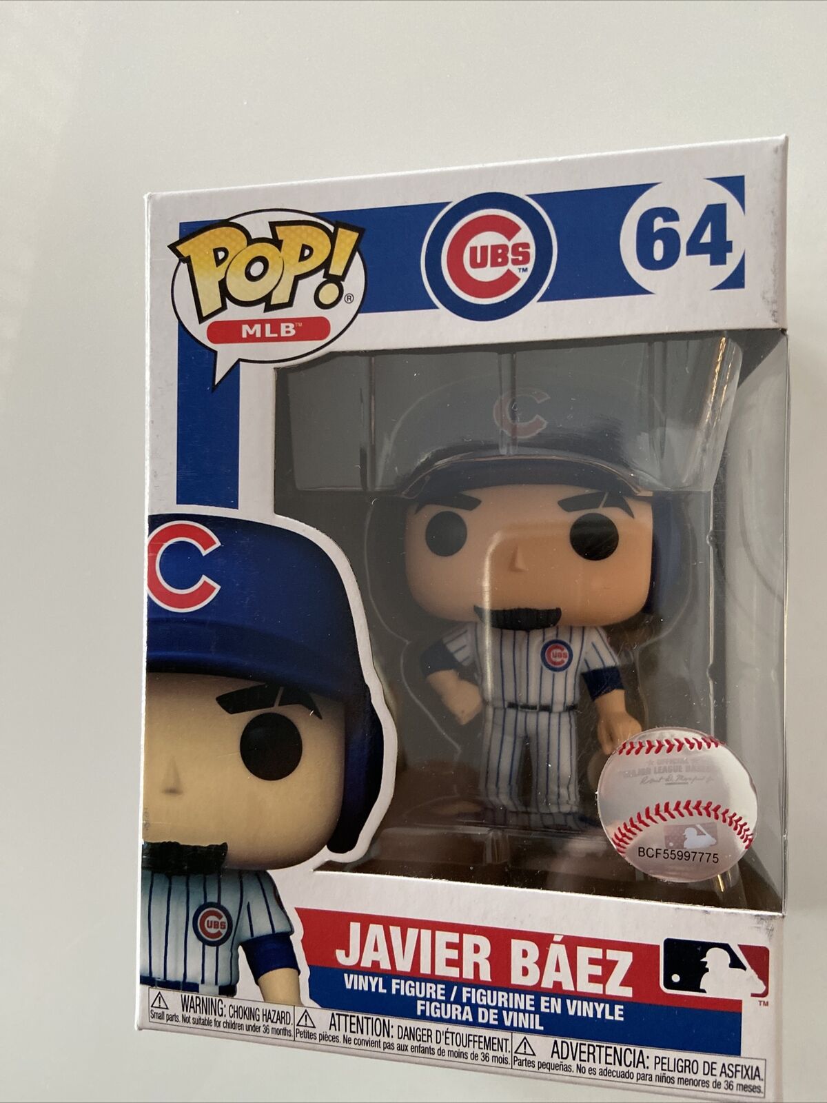 Javier Baez Chicago Cubs MLB Baseball #64 Funko Pop Vinyl Figure