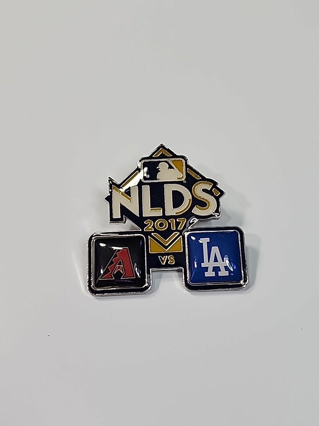 Arizona Diamondbacks vs Los Angeles Dodgers NLDS 2017 Souvenir Pin