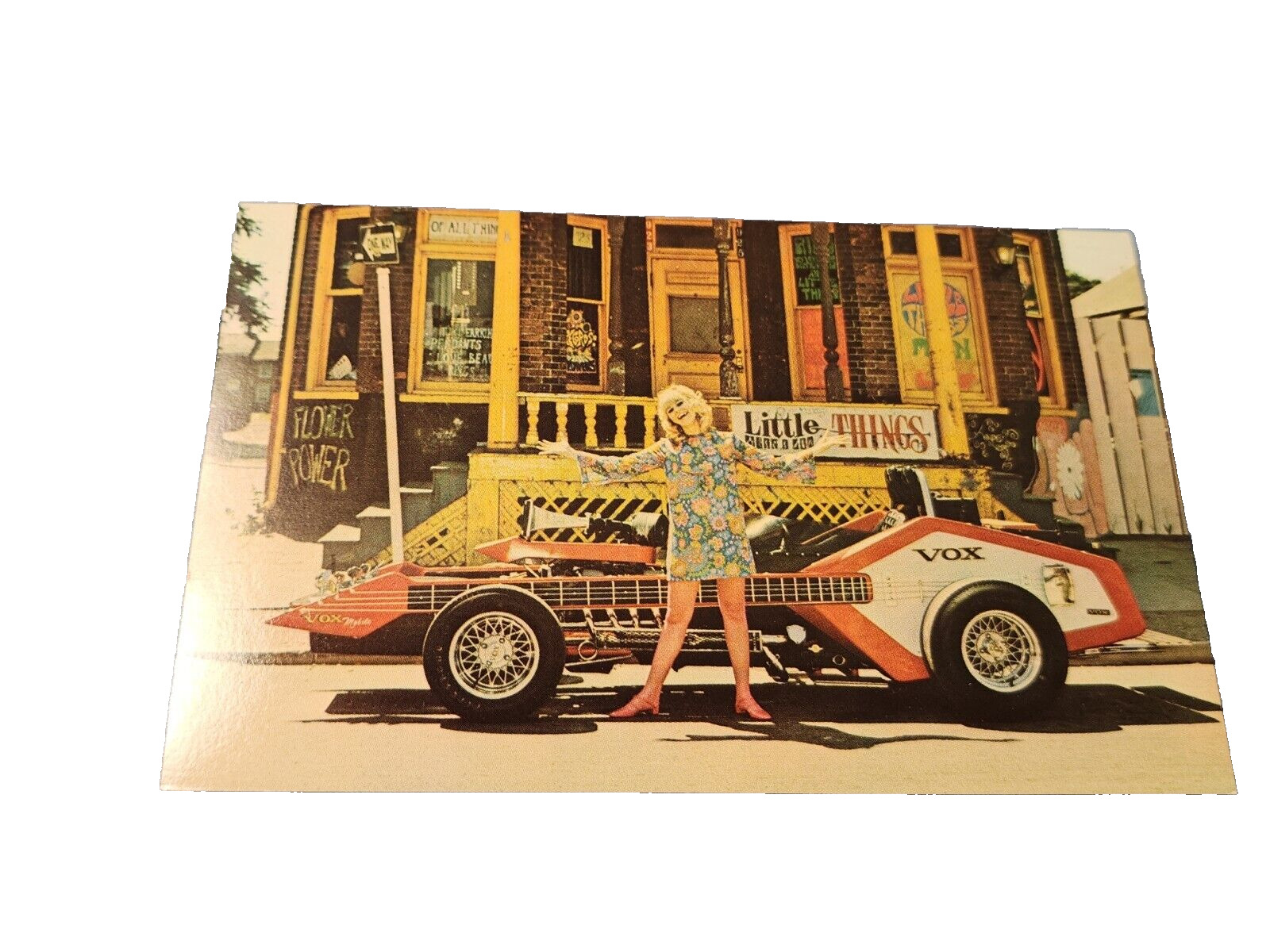 Advertising Card George Barris Voxmobile  Hot Rod - St. Clair Shores MI RRP49