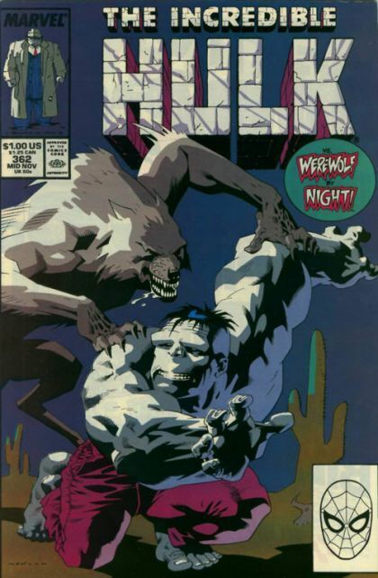 Incredible Hulk #362 (1989) in 8.5 Very Fine+