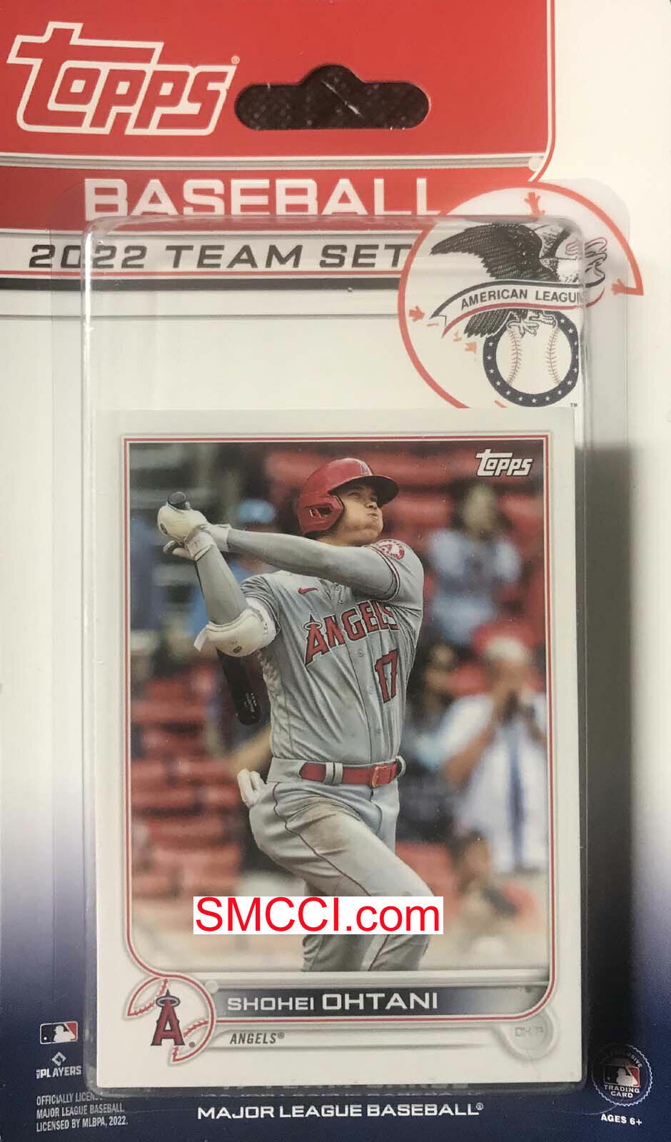 American League All Star Standouts 2022 Topps Factory 17 Card Set Trout Ohtani