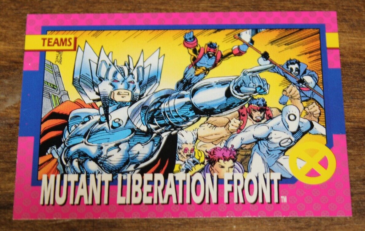 Mutant Liberation Front Impel Marvel X-Men 1992 Collector Cards #77