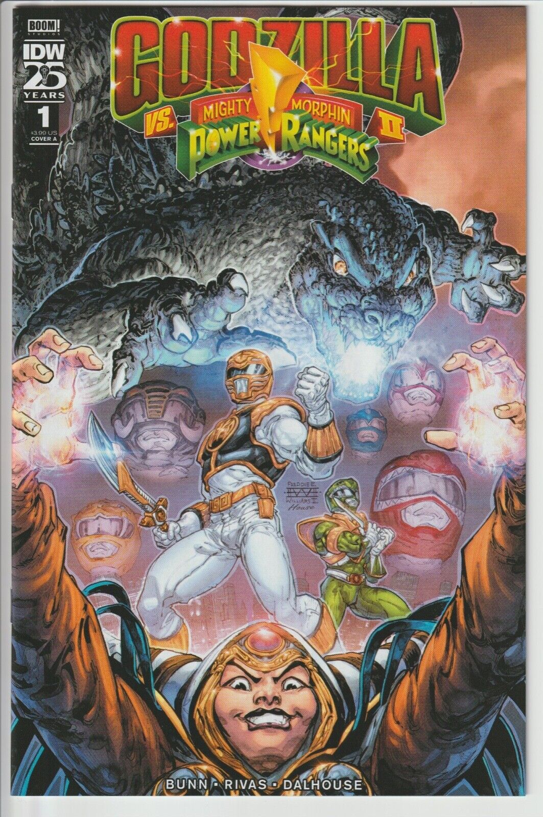 Godzilla Vs. The Mighty Morphin Power Rangers II #1 Cover A or B In Stock NM