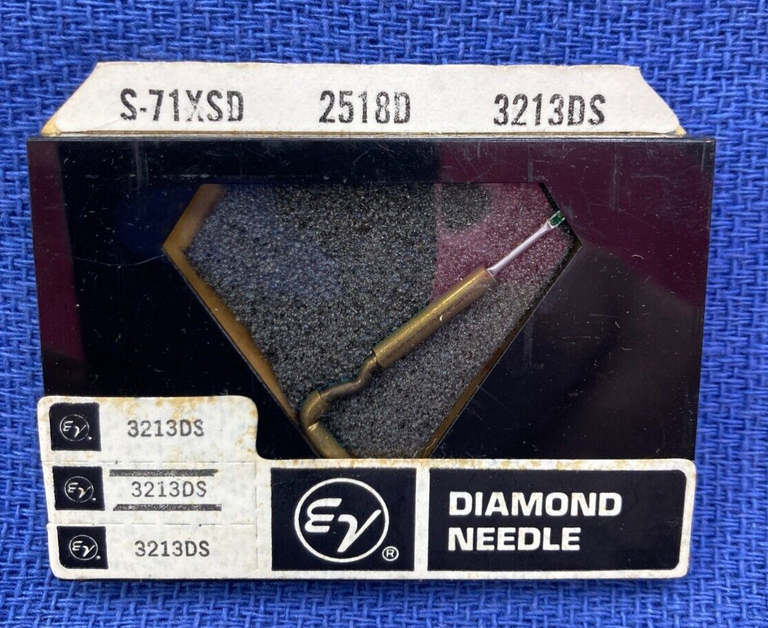 Electro-Voice Vintage Diamond Phonograph Needle Cartridge 3213DS X-71XSD 2518D