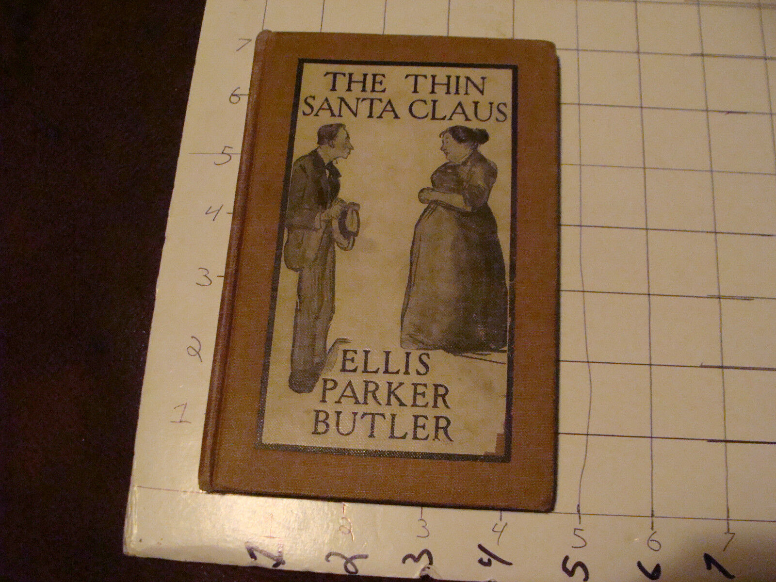 orig Santa book: THE THIN SANTA CLAUS ellis parker butler 1909