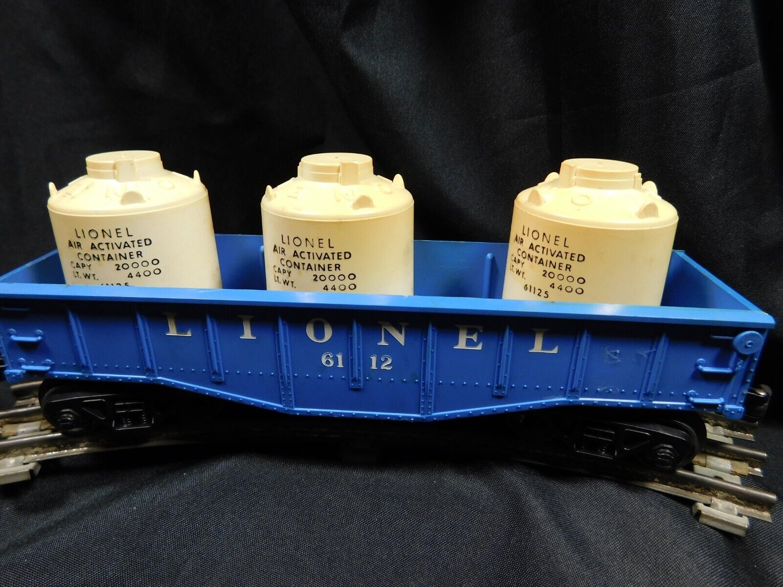 Lionel No. 6112-85 Canister Car - O Guage  (23-11-004)