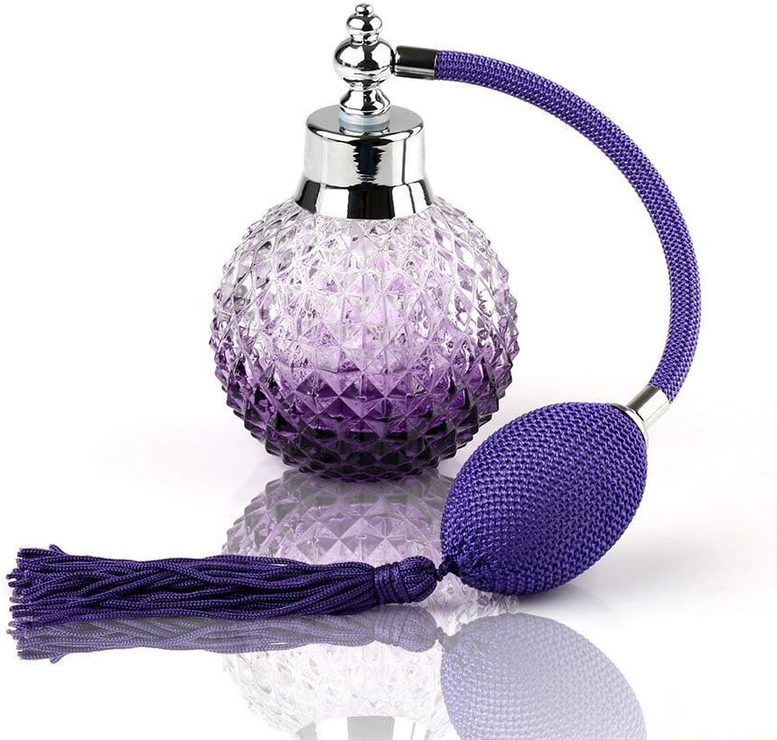 100Ml Vintage Crystal Style Refillable Perfume Atomizer Spray Bottle
