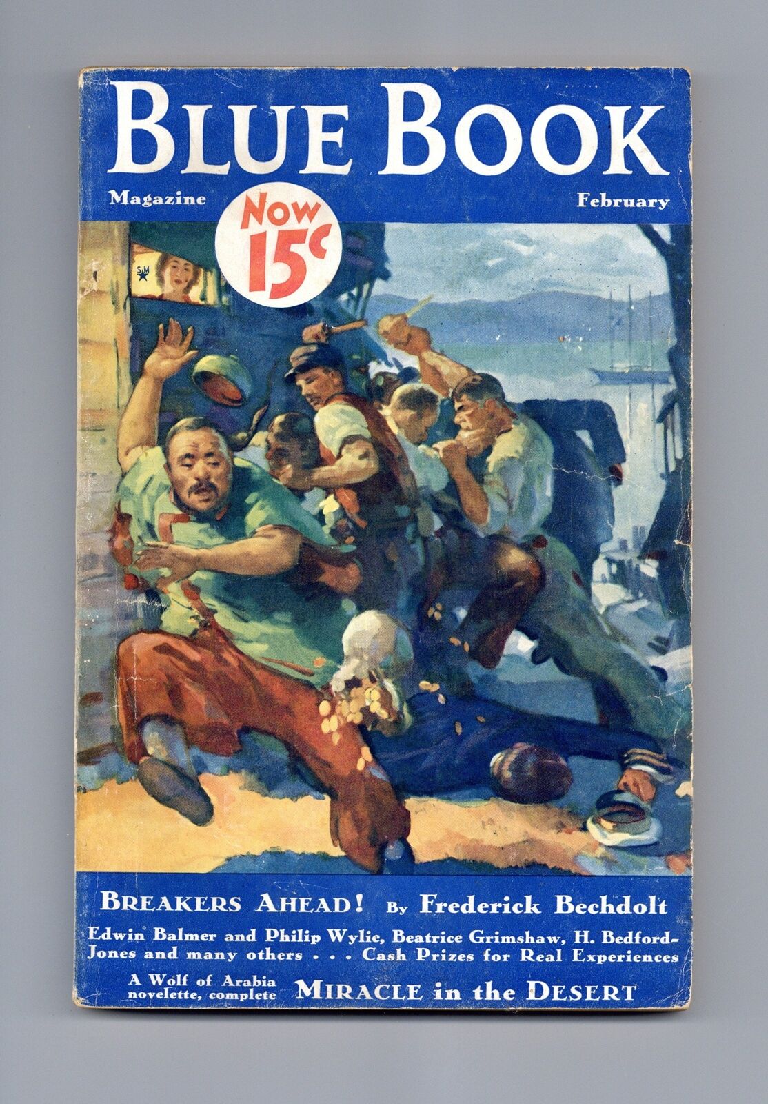 Blue Book Pulp / Magazine Feb 1933 Vol. 56 #4 VG/FN 5.0