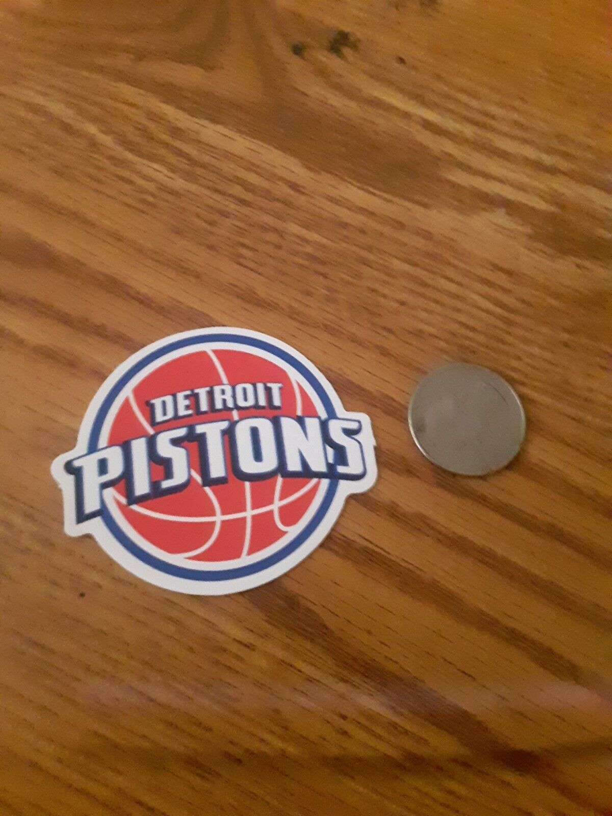 Detroit Pistons vinyl sticker decal wall truck car basketball NBA logo