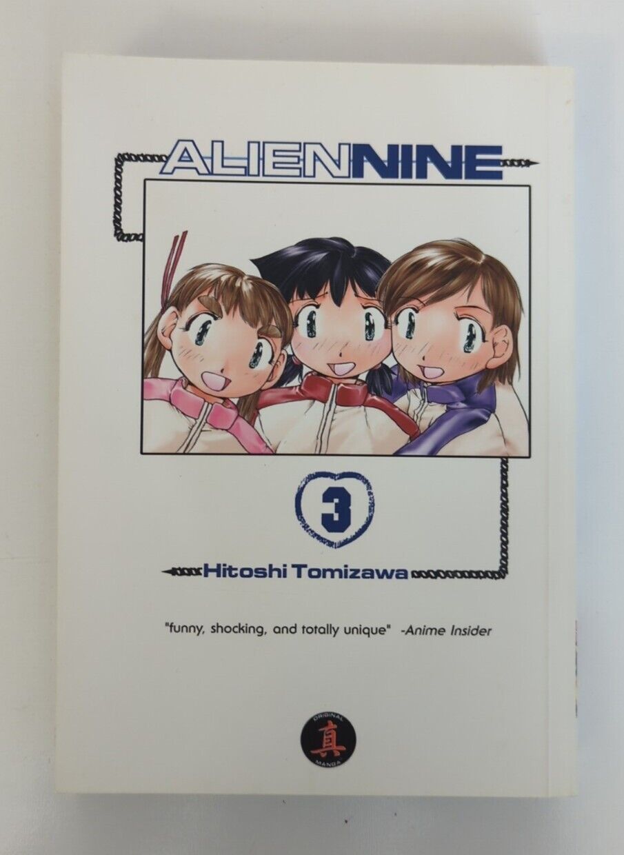Alien Nine 9 Vol 3 Manga 👽 Sci Fi Comedy Graphic Novel English CPM
