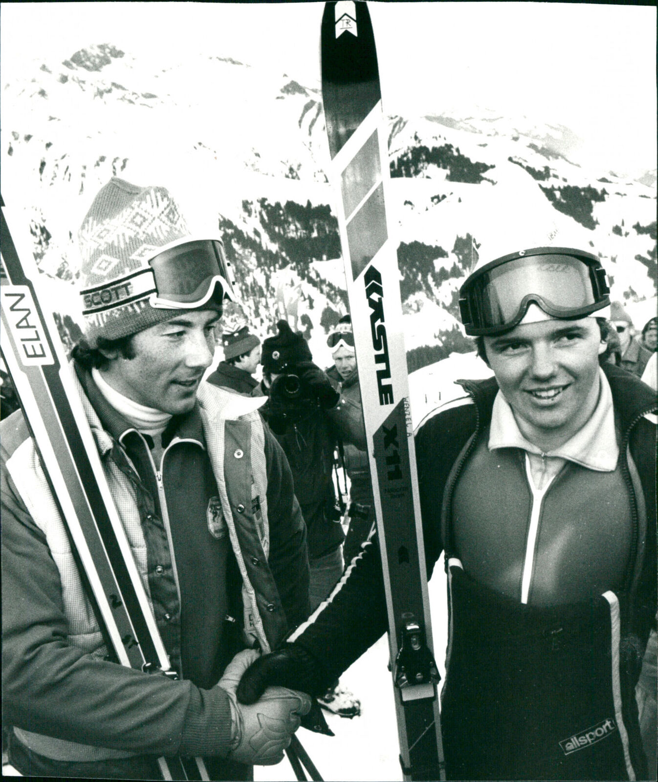Ingemar Stenmark and Andreas Wenzel - Vintage Photograph 3170796