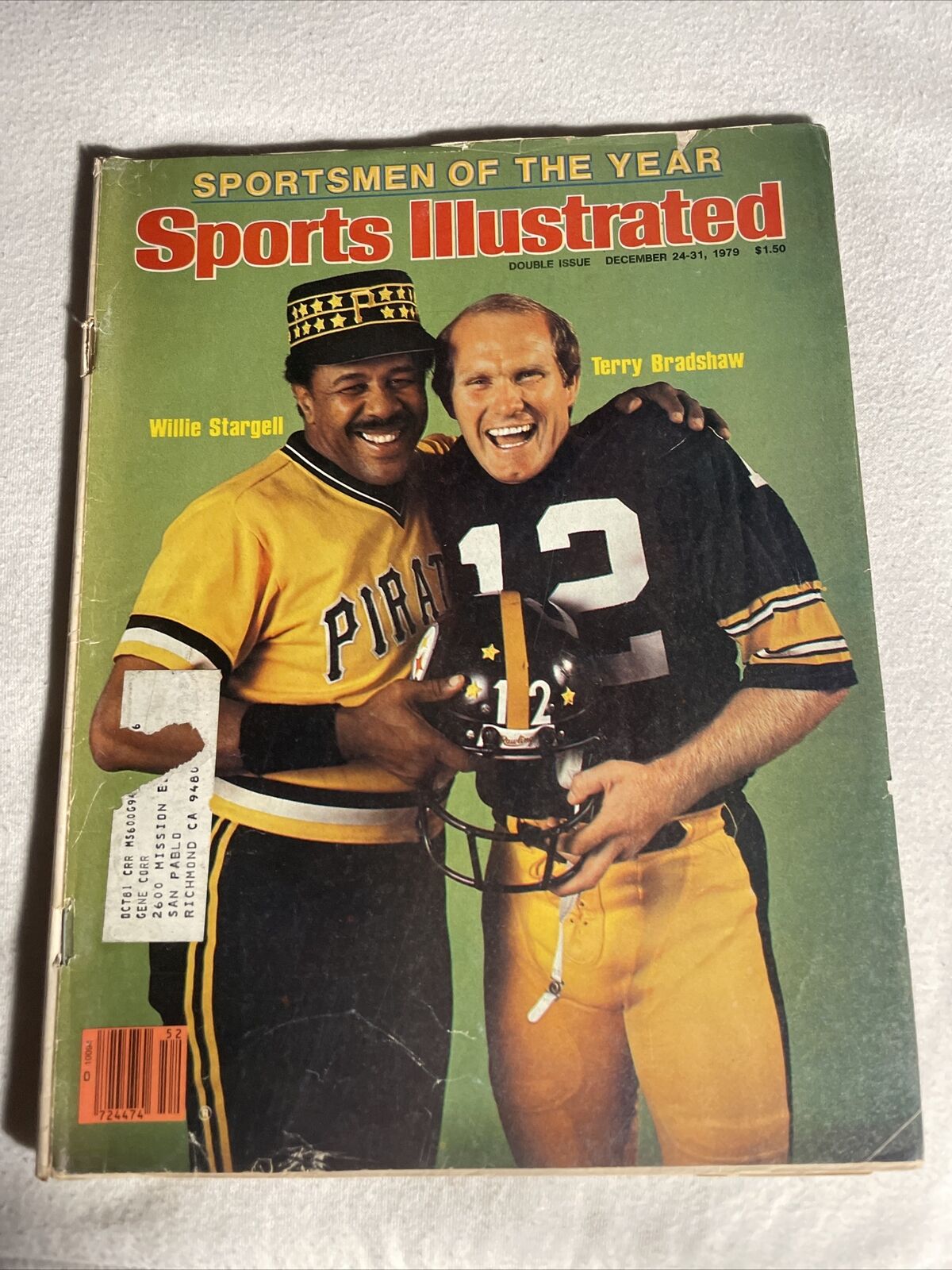 1979 December 31 Sports Illustrated Magazine, Terry Bradshaw   (CP246)